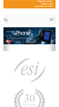 Mobile Screenshot of esi-estech.com